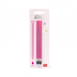 Recharges pour bic effaçable - Rose