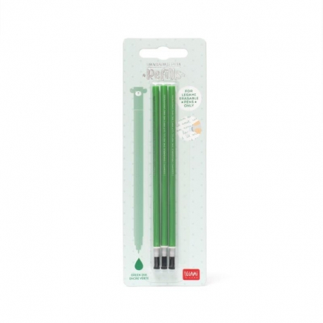 Recharges pour bic effaçable - Vert