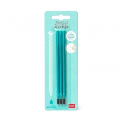 Recharges pour bic effaçable - Turquoise