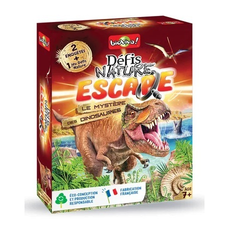 Défis nature escape - Le mystère des dinosaures