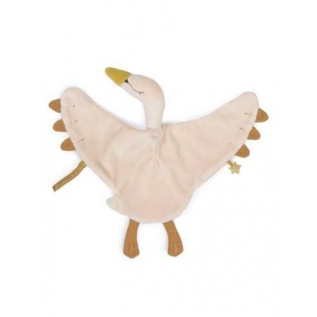 La petite école de danse - Doudou cygne or