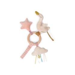 La petite école de danse - Hochet anneau bois cygne