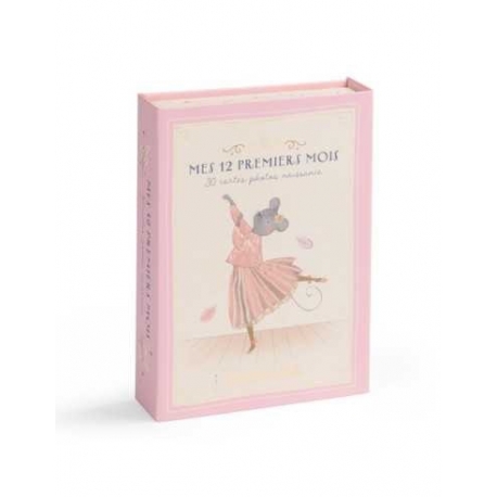 La petite école de danse - Cartes mes 12 premiers mois