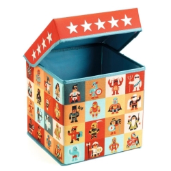 Little Big Room - Coffre à jouets siège stars