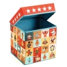 Little Big Room - Coffre à jouets siège stars