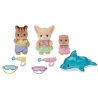 Sylvanian Families - Le trio des bébés à la piscine