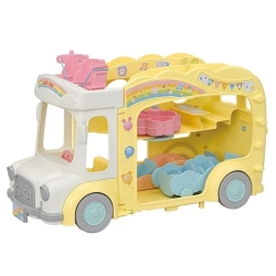 Sylvanian Families - Le bus et la cour de récréation