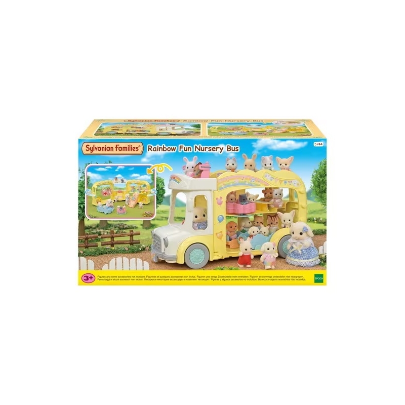 Sylvanian Families - Le bus et la cour de récréation