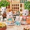 Sylvanian Families - Le famille Chat Latté