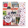 100  stickers repositionnables - La ville et ses habitants