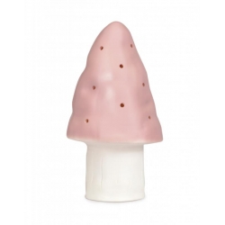 Petite lampe champignon vintage pink