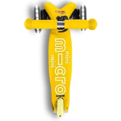 Trottinette Micro mini deluxe led - Jaune