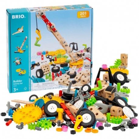 Builder - Coffret construction activity set 201 pièces