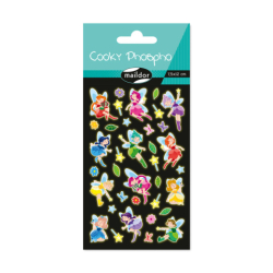 Cooky stickers phosphorescent - Fées