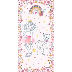 Serviette de toilette magique - Arc-en-ciel