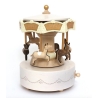 Boîte à musique en bois -  Carrousel
