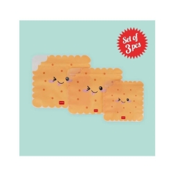 Set de 3 pochettes à goûter
