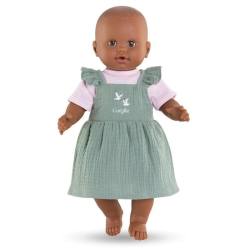 Vêtement robe volants + T shirt bébé 30 cm