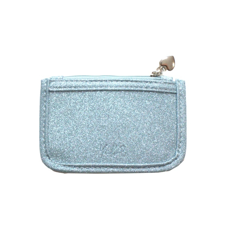 Yuko B - Porte-monnaie pailleté menthe