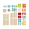 Blocs de construction colorés 85 pièces