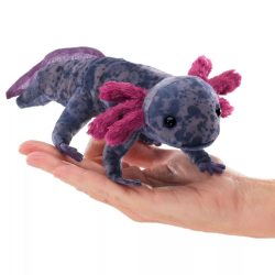 Marionnette à doigt axolotl