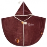 Cape de bain velours - Tigre chocolat