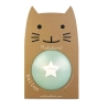 Ratatam - Ballon pailleté bleu summer 15 cm