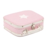 Ratatam -  Valise pailletée rose