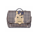 Cartable It Bag Midi - Houndstooth Horse