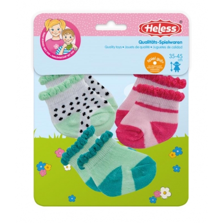 Set de chaussettes pour poupée