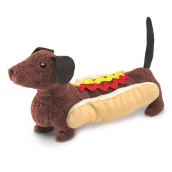 Marionnette teckel hotdog