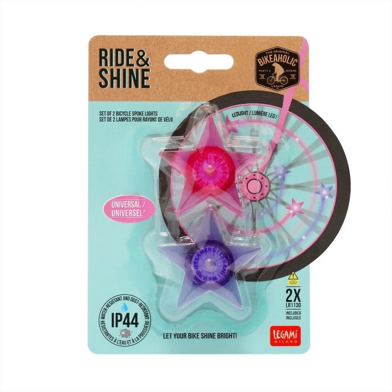 Set de deux lampes pour rayons de vélo
