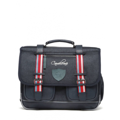 Cartable moyen 38 cm - Navy stripes