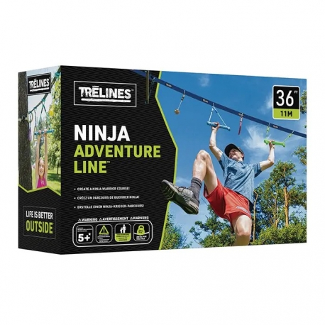 Trelines - Ligne aventure Ninja 11m
