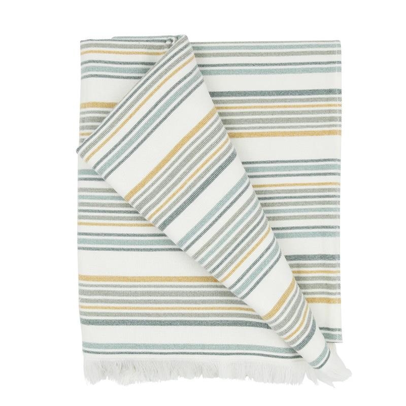 Fouta rayée 100x180cm - Thym
