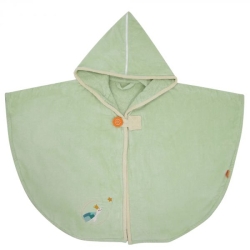 Cape de bain velours - Tortue menthalo