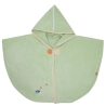 Cape de bain velours - Tortue menthalo