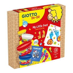 Giotto - Pâte à modeler rouge-bleu-jaune