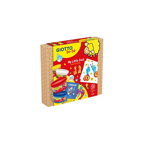 Giotto - Pâte à modeler rouge-bleu-jaune