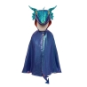 Déguisement - Cape de dragon métallic 3/4 ans