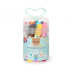 Teddy friends- Set de 12 marqueurs lavables