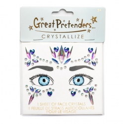 Strass autocollants pour le visage - Princesse des Glaces