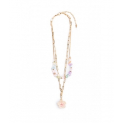 Collier Fleur de jardin chic