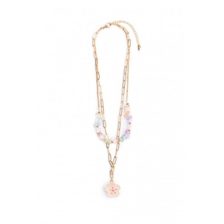 Collier Fleur de jardin chic