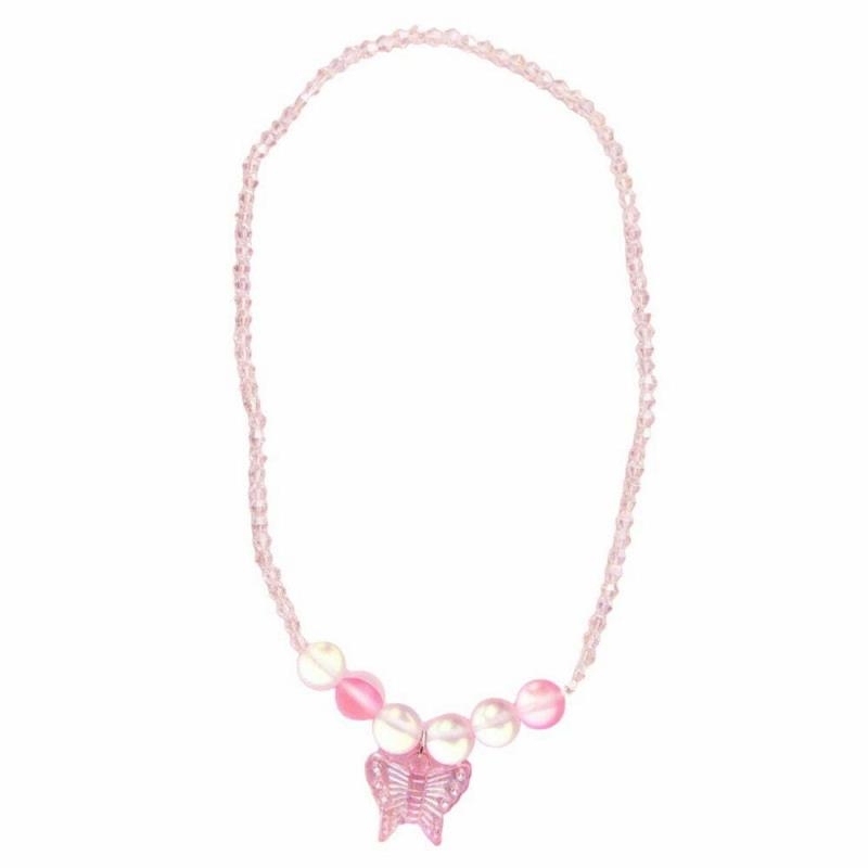 Collier de perles papillon