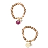 Bracelet de perles smiley