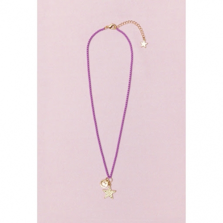 Collier étoile smiley