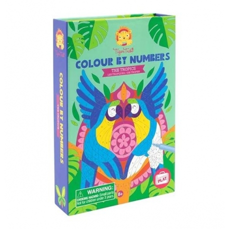 Colouring set The Tropics - Tiger Tribe