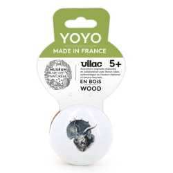 Yoyo en bois Tricératops