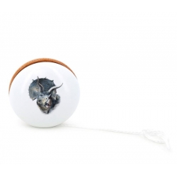 Yoyo en bois Tricératops